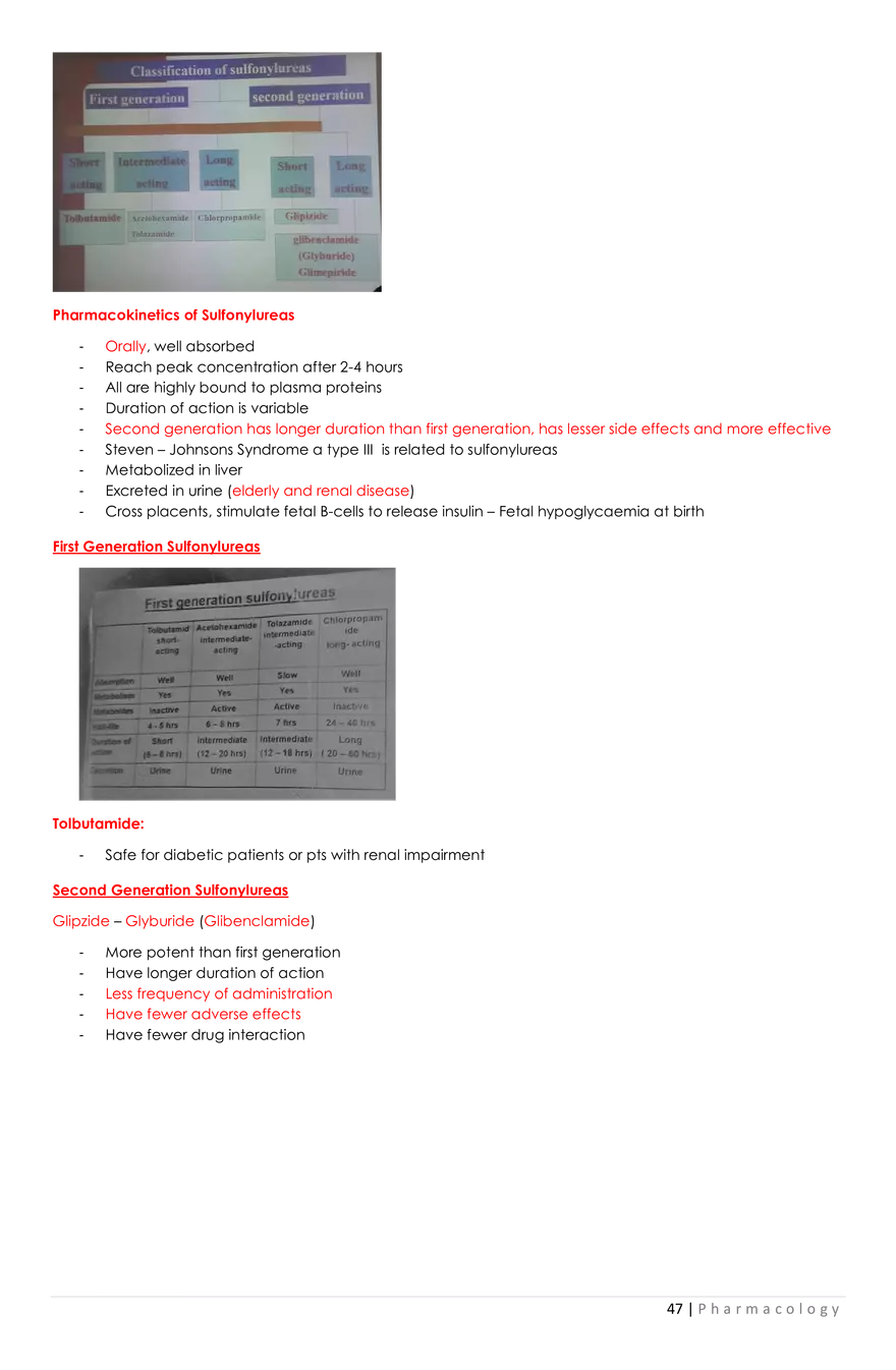Introduction to Pharmacology - Study Note - Page 42