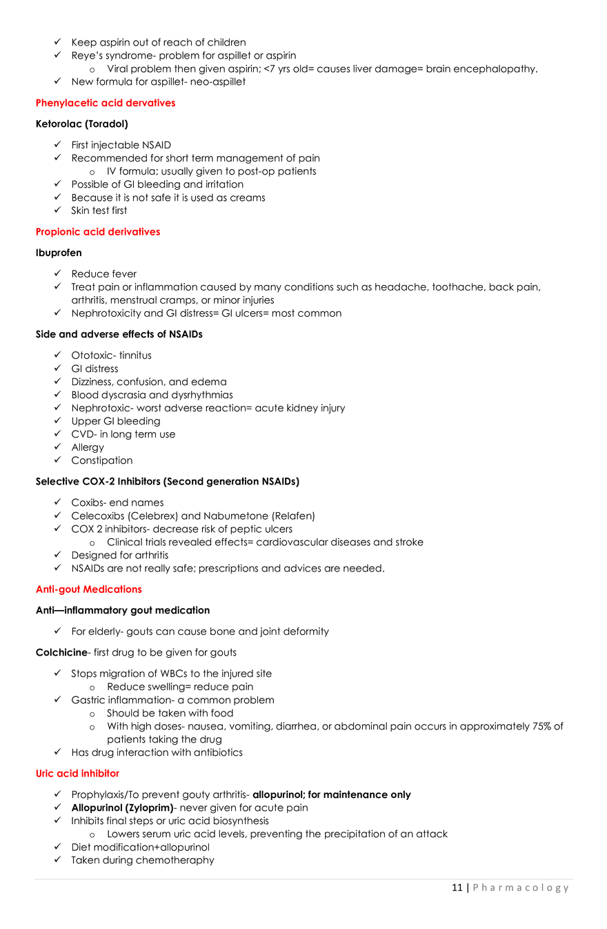 Introduction to Pharmacology - Study Note - Page 3