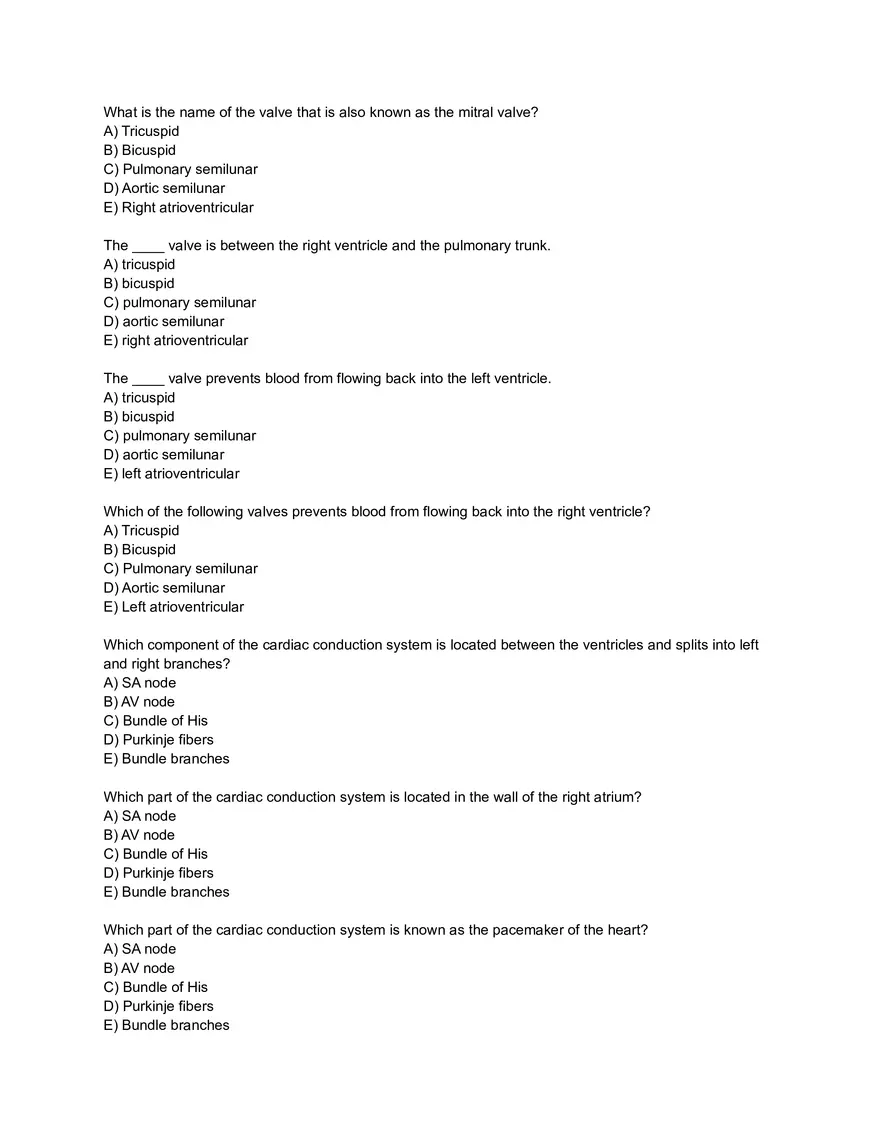 Cardiovascular System - Structure, Function, and Disorders - Page 3