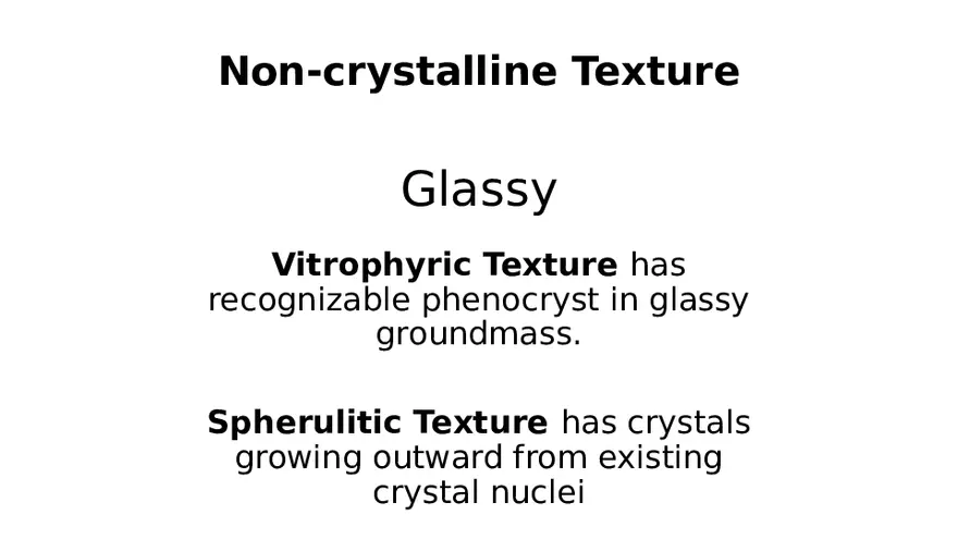 Textures of Igneous Rocks Lecture Part 4 - Page 8