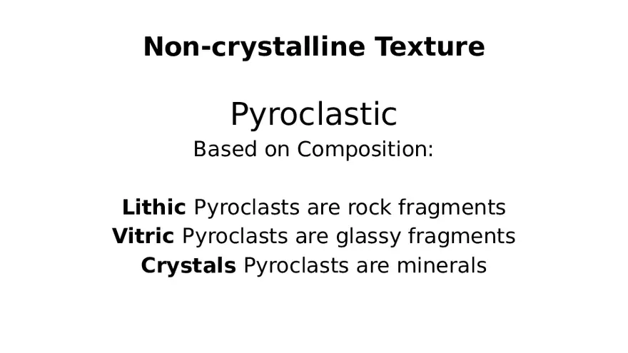 Textures of Igneous Rocks Lecture Part 4 - Page 12