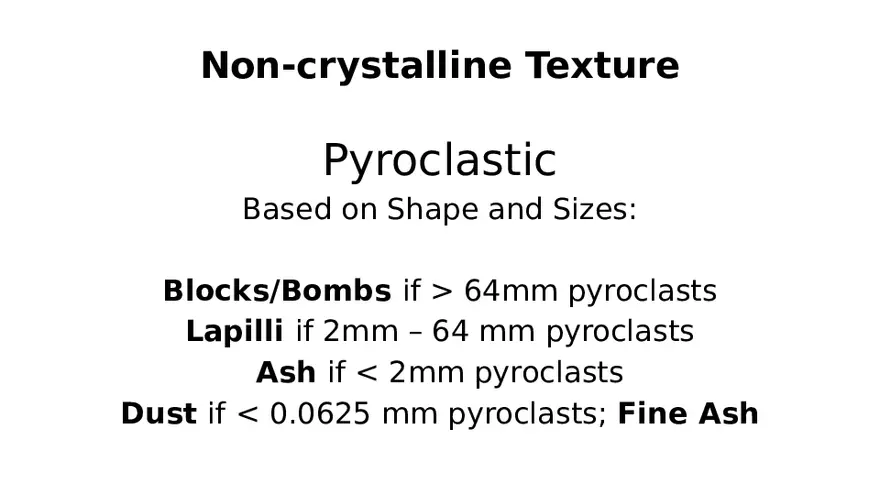 Textures of Igneous Rocks Lecture Part 4 - Page 13