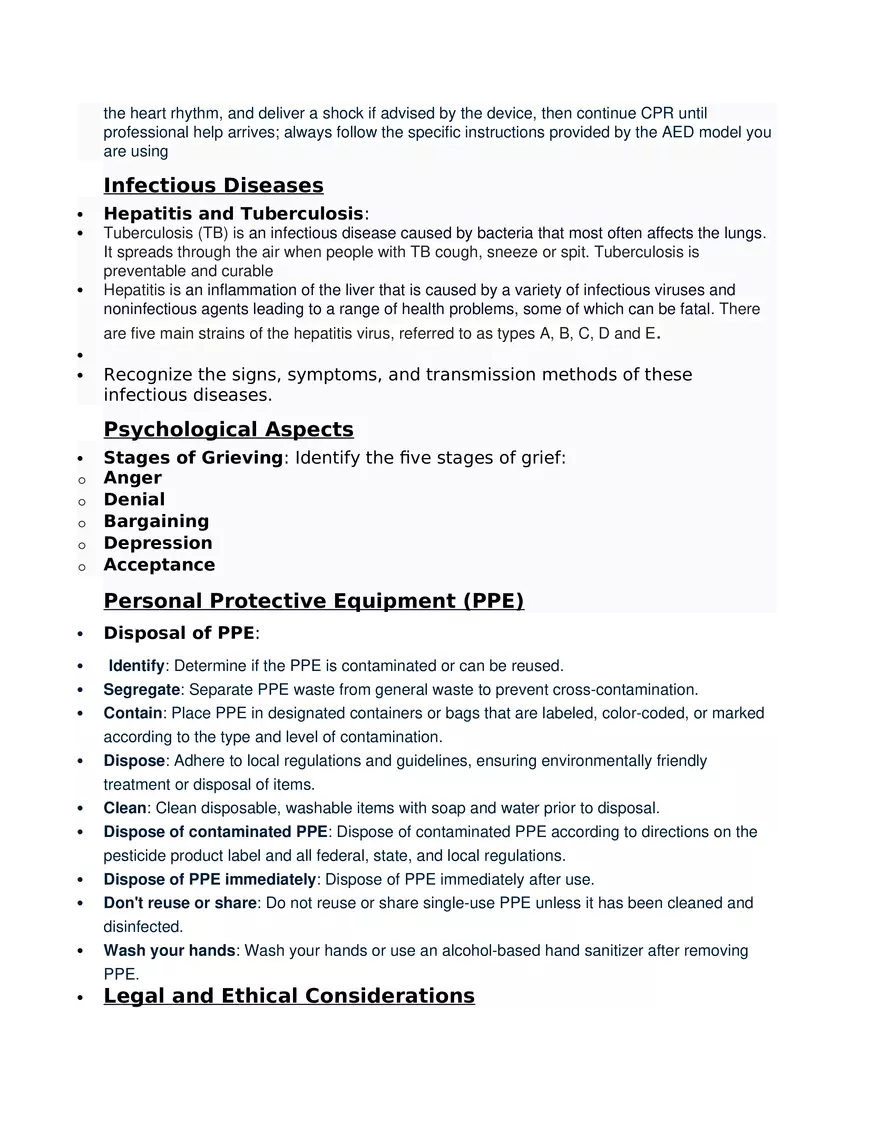 Medical Terminology and Responsibilities of an EMT - Page 7