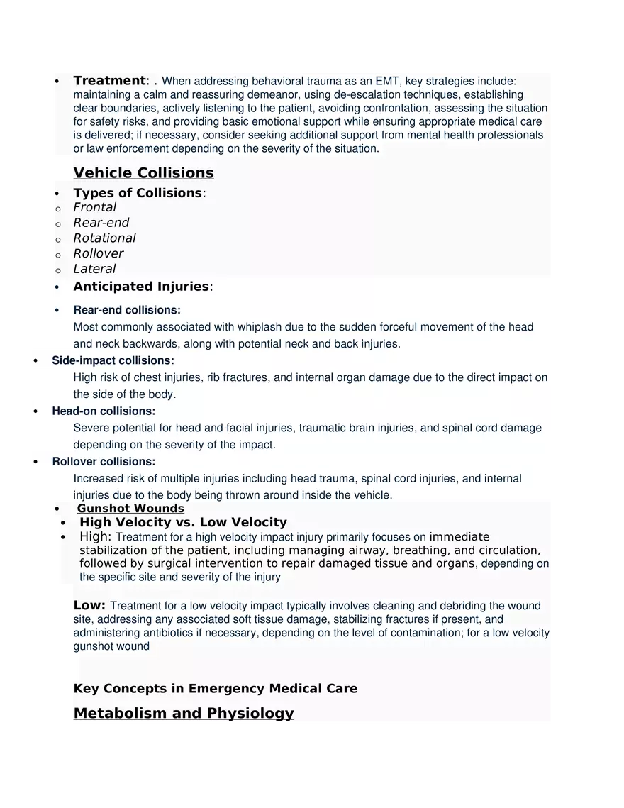 Medical Terminology and Responsibilities of an EMT - Page 12