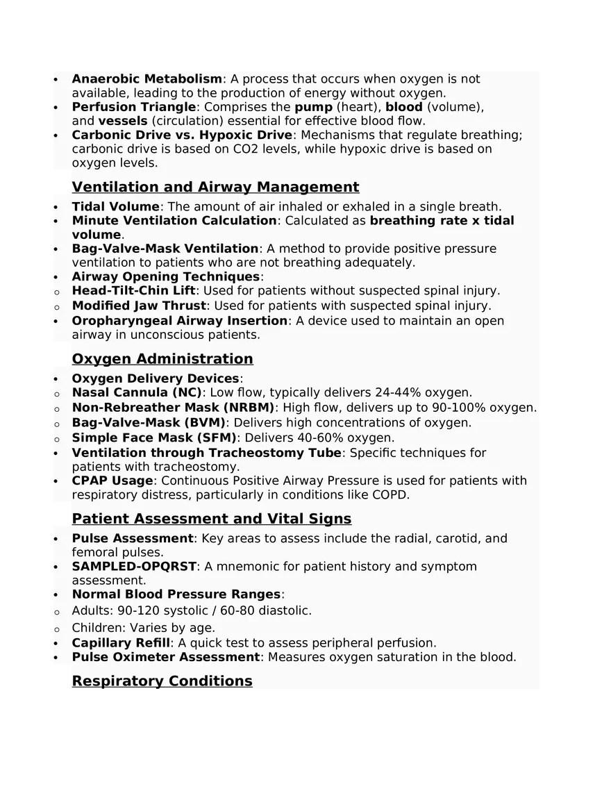 Medical Terminology and Responsibilities of an EMT - Page 13