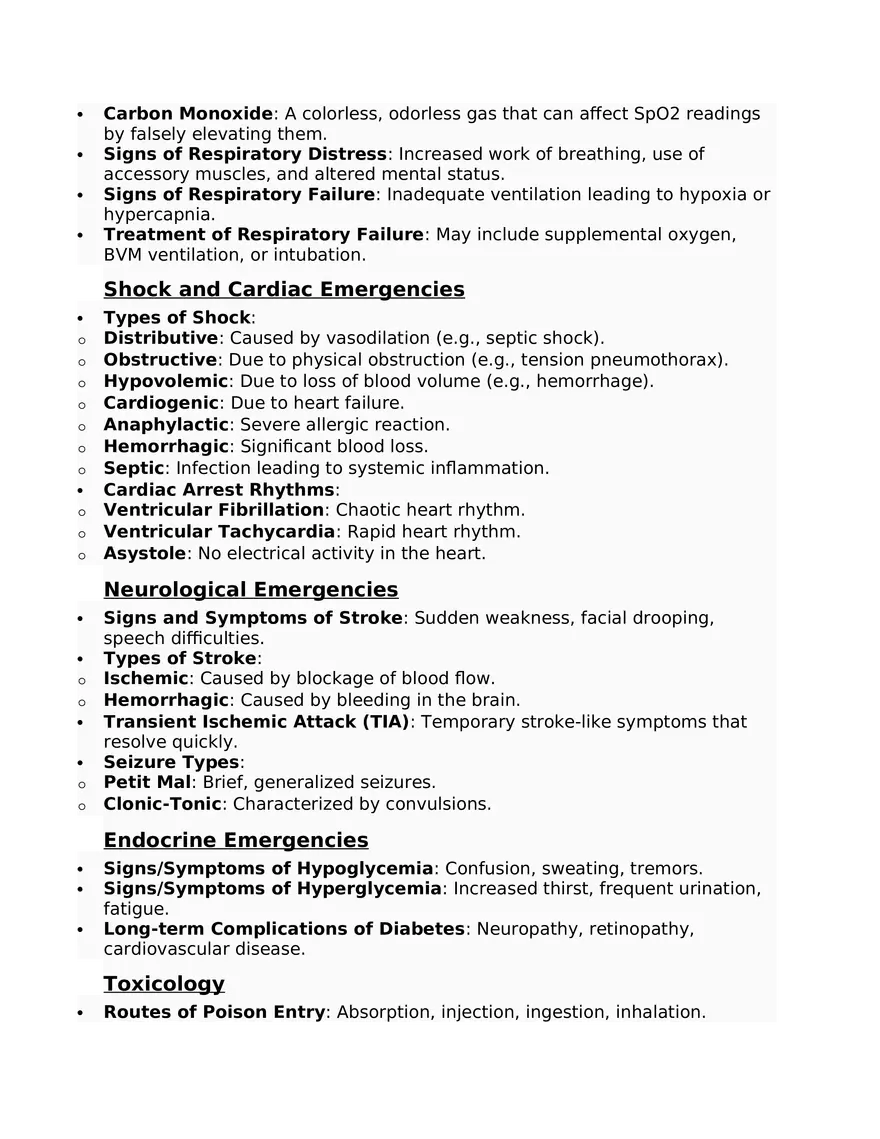Medical Terminology and Responsibilities of an EMT - Page 14