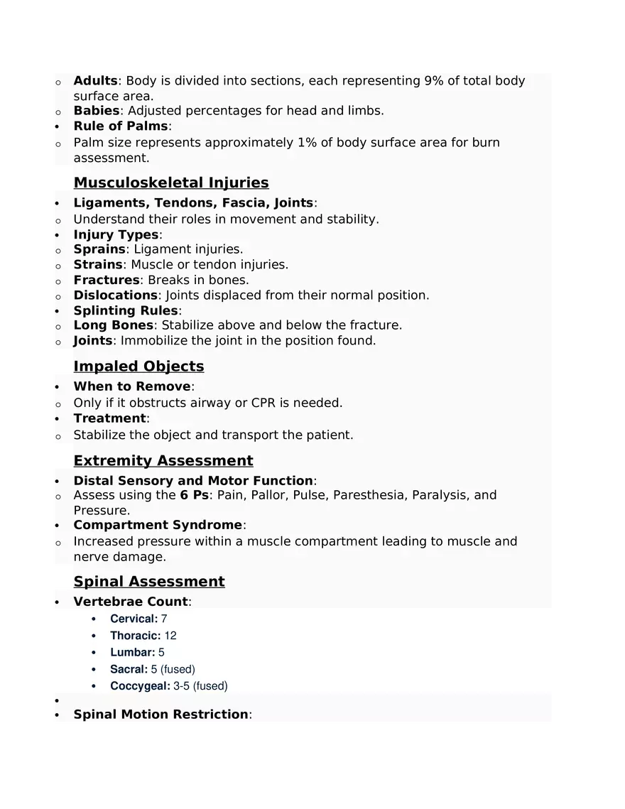 Medical Terminology and Responsibilities of an EMT - Page 4