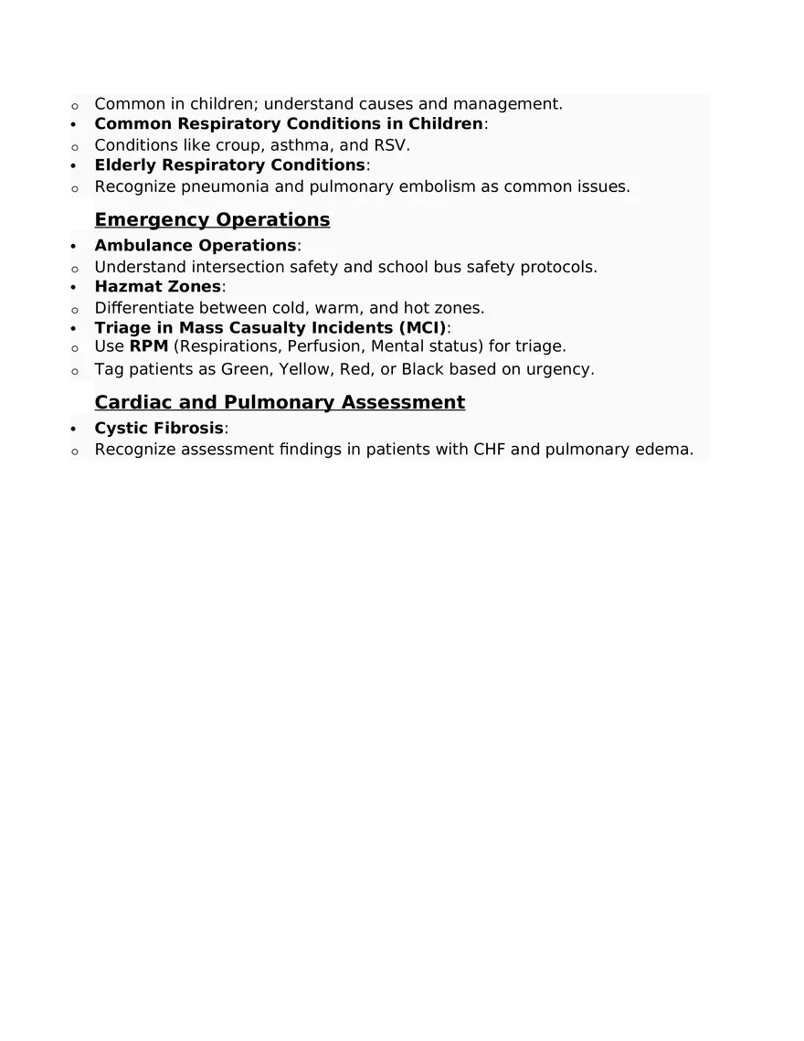 Medical Terminology and Responsibilities of an EMT - Page 6