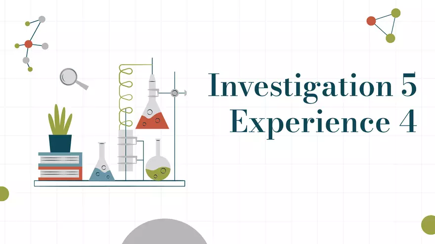 Investigation 5 Experience 4 - Page 1
