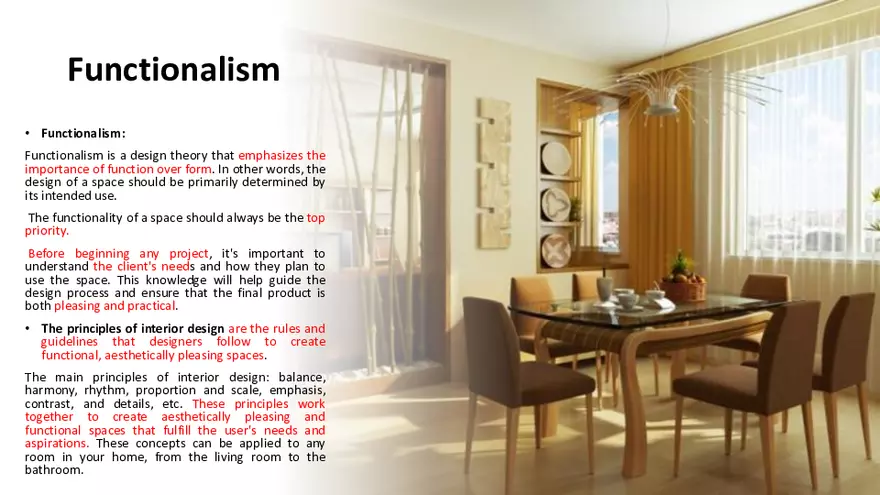 Design Theories - Functionalism - Page 2