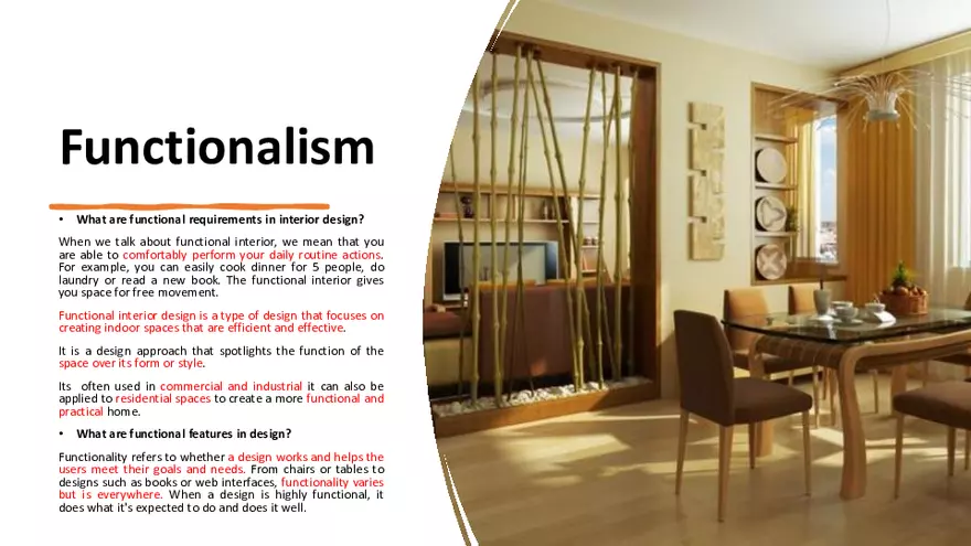 Design Theories - Functionalism - Page 3