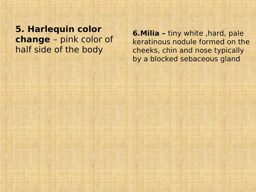 Profile of the Newborn Lecture Part 5 - Page 8