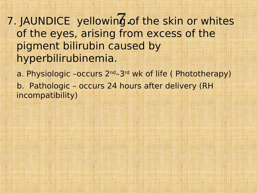 Profile of the Newborn Lecture Part 5 - Page 9