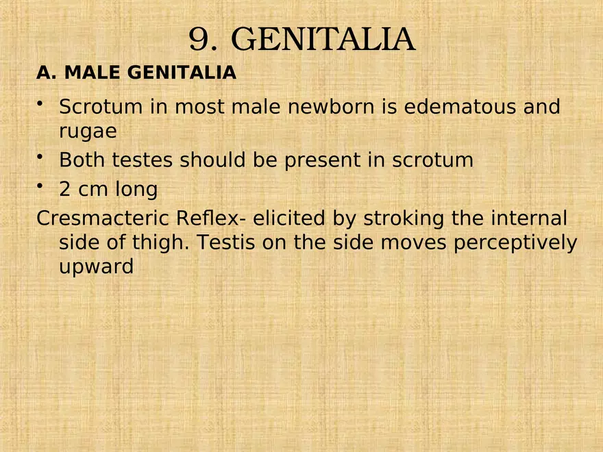 Profile of the Newborn Lecture Part 5 - Page 2
