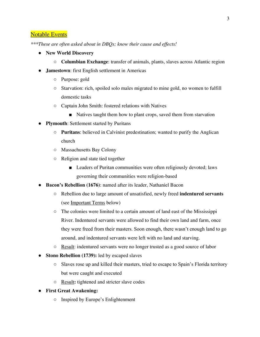 Exploration and Colonization of the New World - Page 3