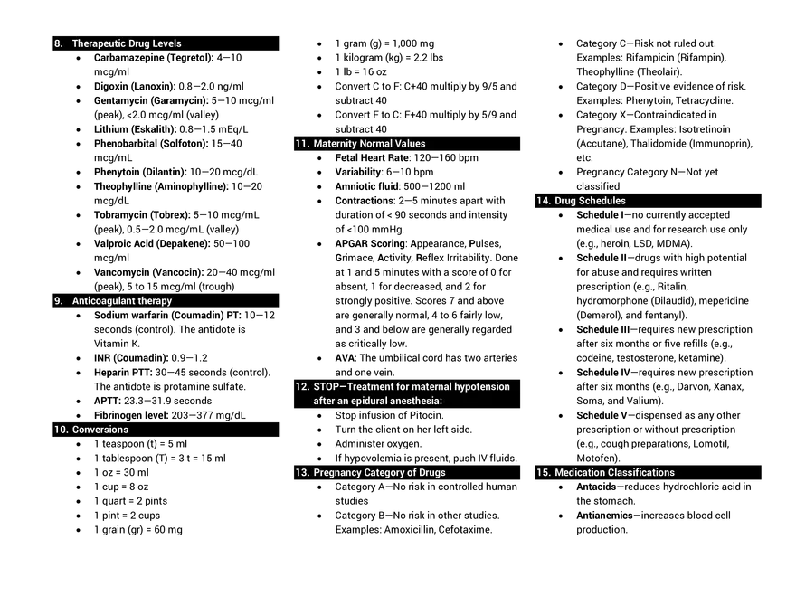 Nursing Key Strategies for Exam Success - Page 2
