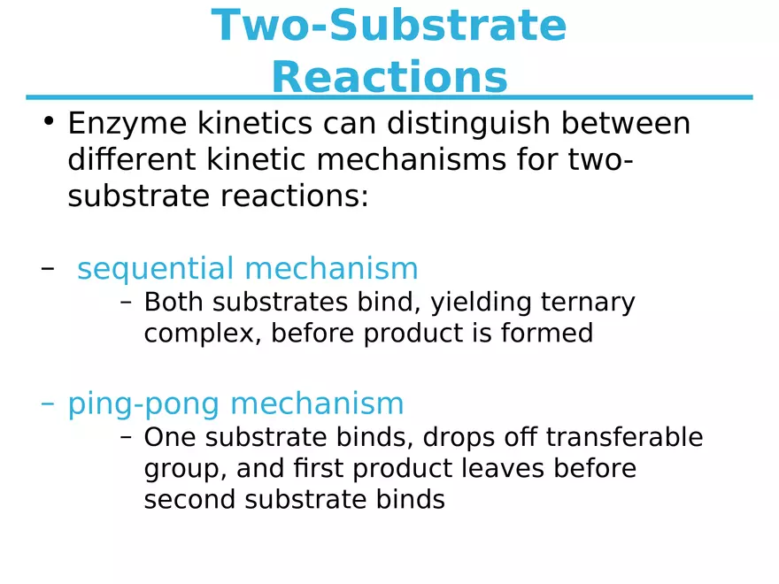 Principles of Biochemistry - Enzymes Lecture 7 - Page 2