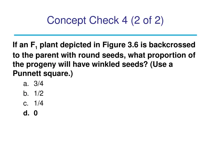 Chapter 3 Basic Principles of Heredity Part 3 - Page 2