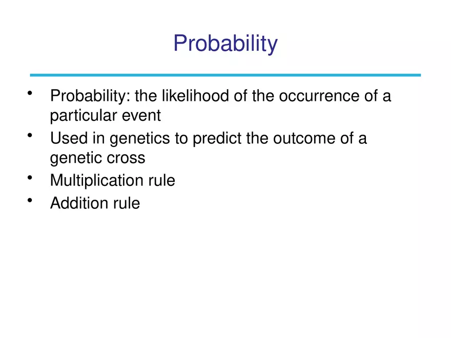 Chapter 3 Basic Principles of Heredity Part 3 - Page 4