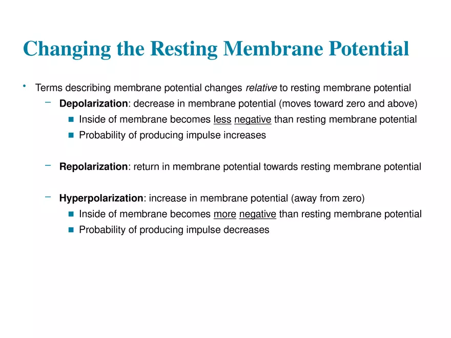 Fundamentals of the Nervous System and Nervous Tissue Lectrure 6 - Page 5