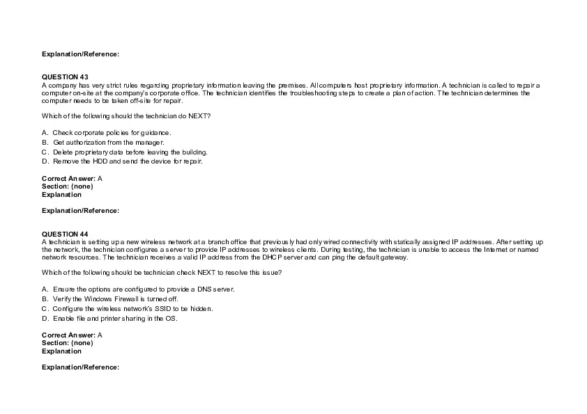 Secure Wireless Network Configuration Simulation Part 4 - Page 2