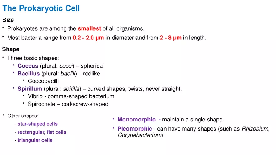 Classification of Microorganisms Lecture 1 - Page 8