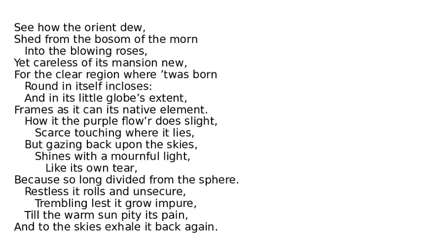 A Metaphysical Reflection on Transience and Origin - Page 1