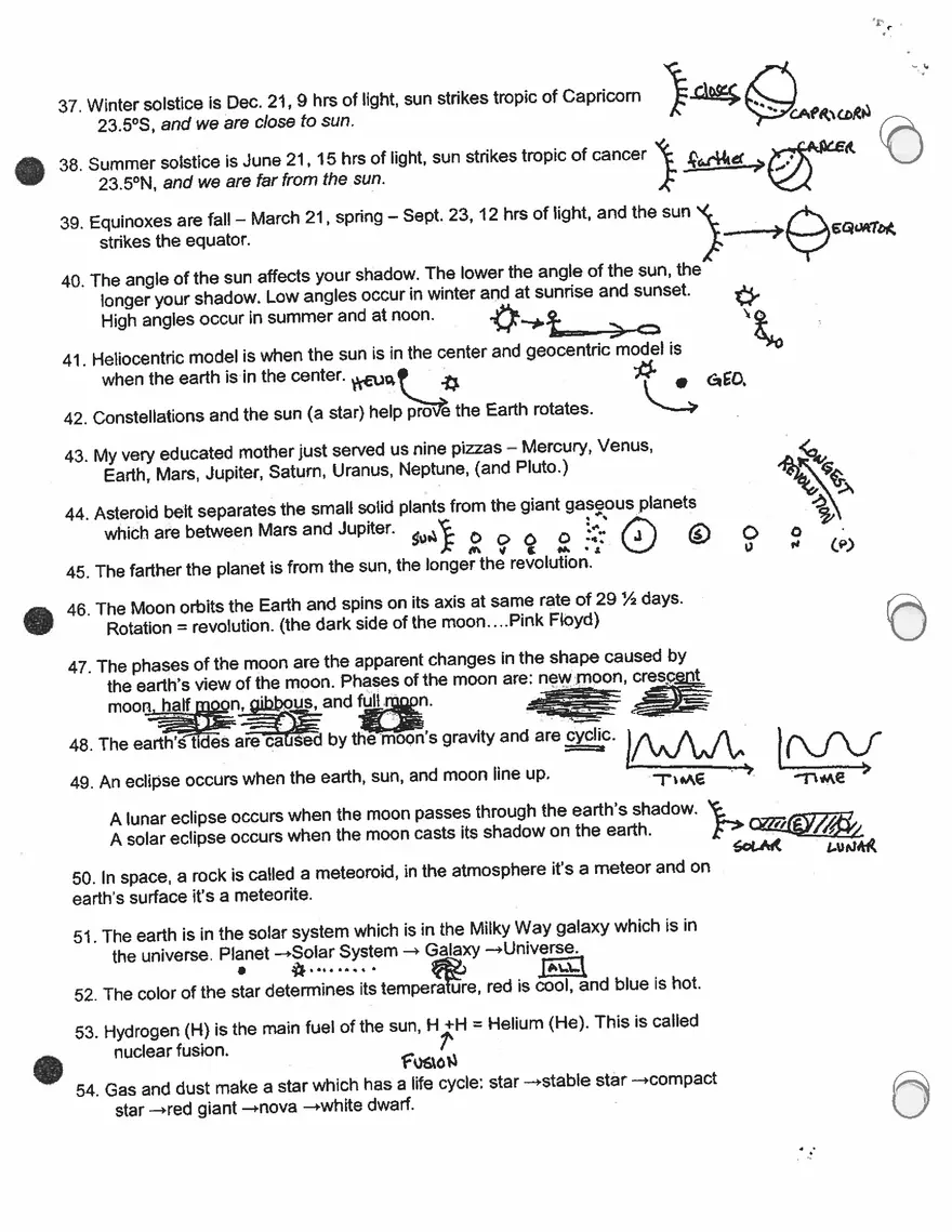 Earth Science 54 Answers - Page 3