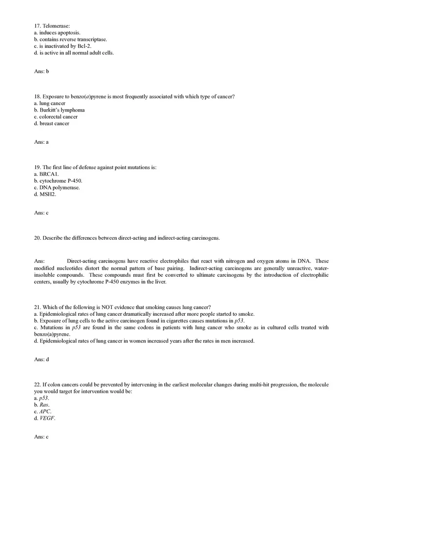Section 24 Cancer Answer Key - Page 4