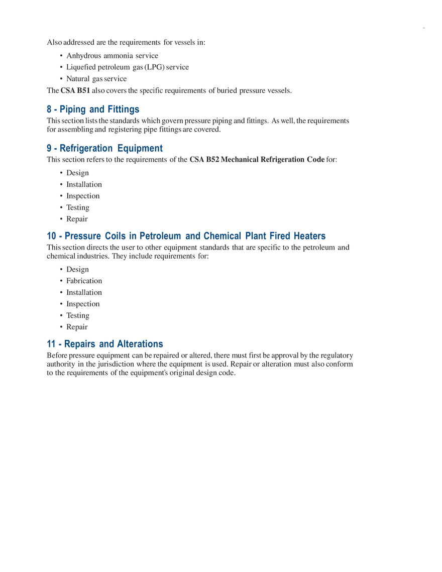 Overview and Application of CSA B51 Standard - Page 3