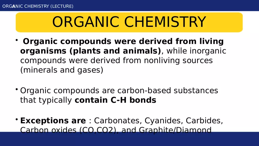 Introduction to Organic Chemistry - Module 1 Part 1 - Page 7