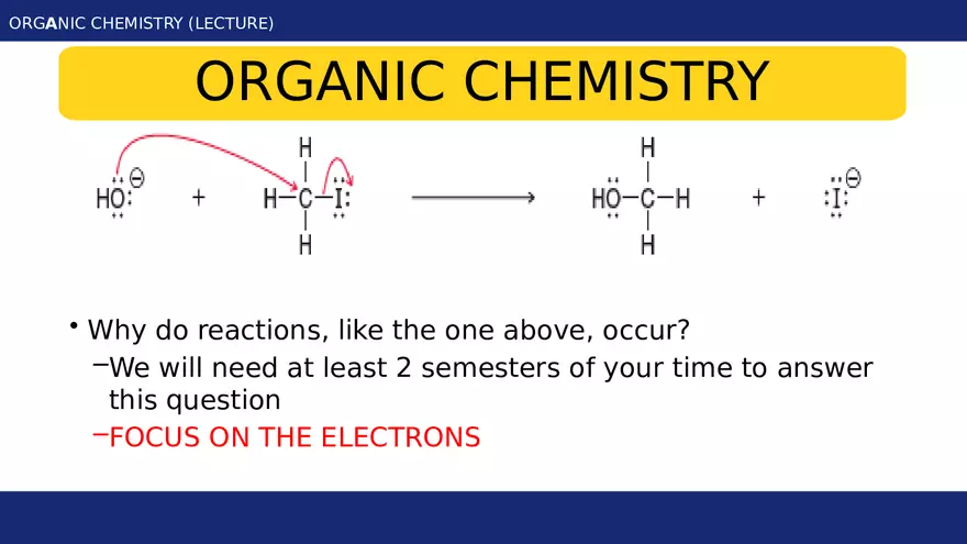 Introduction to Organic Chemistry - Module 1 Part 1 - Page 8