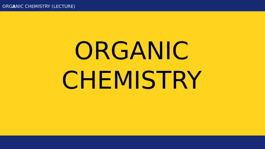 Introduction to Organic Chemistry - Module 1 Part 1 - Page 5