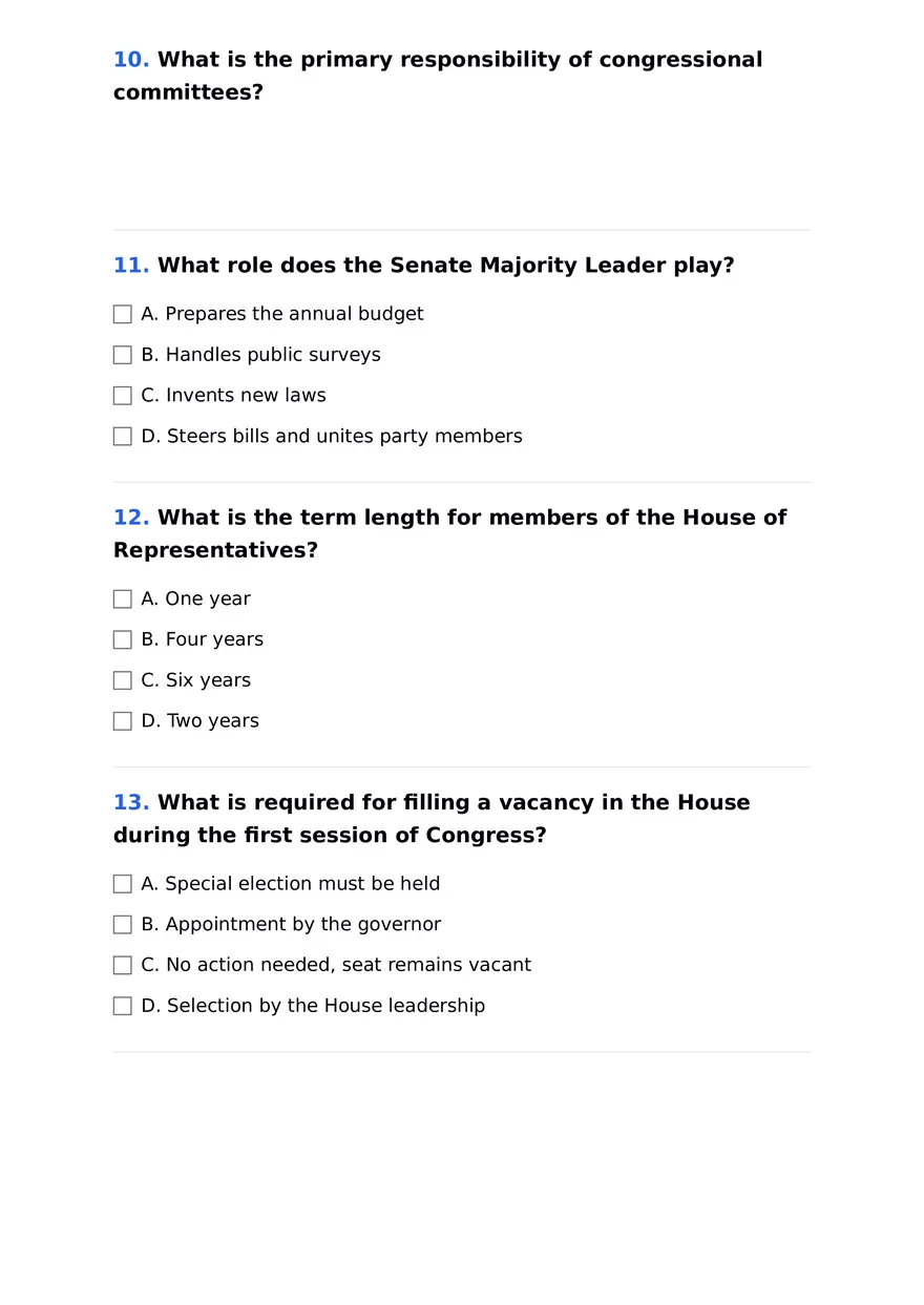 Congressional Membership Overview - Page 3