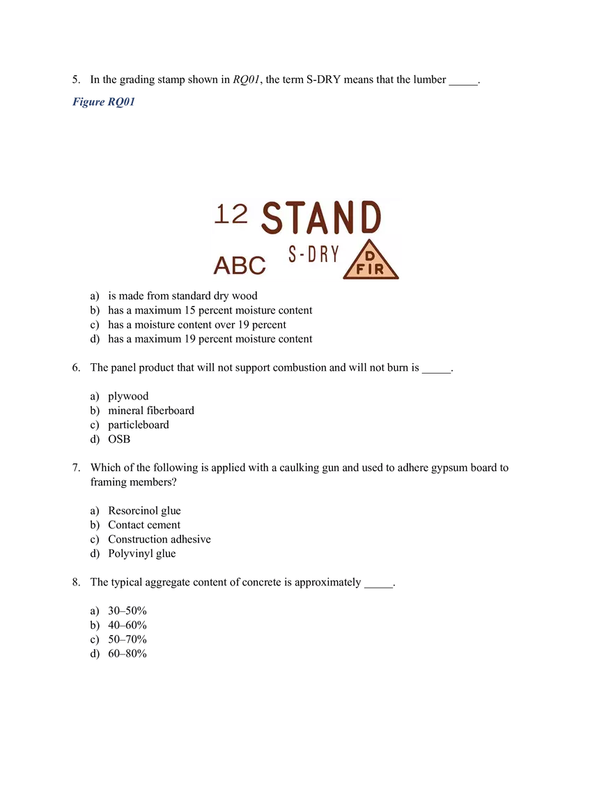 Building Materials and Fasteners Assignment - Page 2