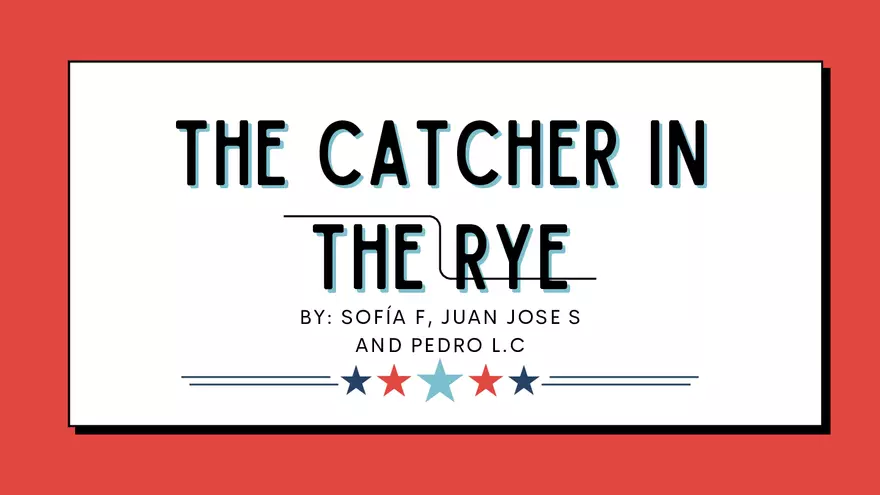 American Symbols Education Presentation in Red and Blue Minimalist Style - Page 1