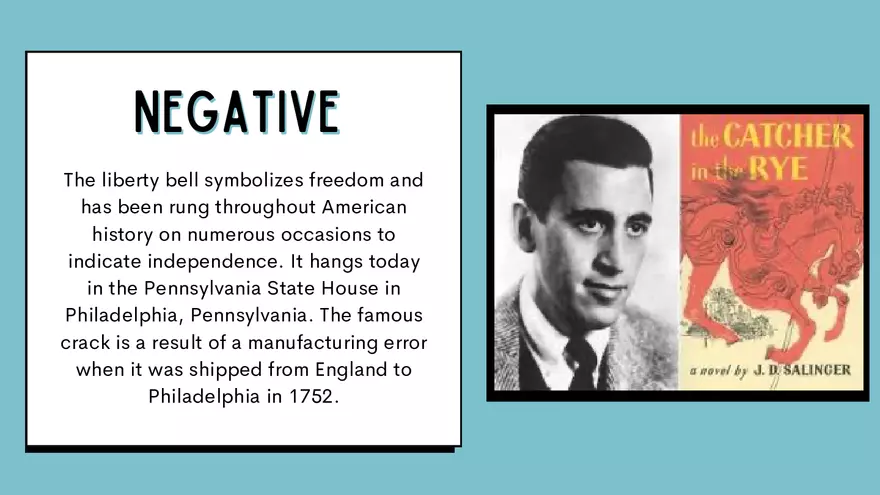 American Symbols Education Presentation in Red and Blue Minimalist Style - Page 2