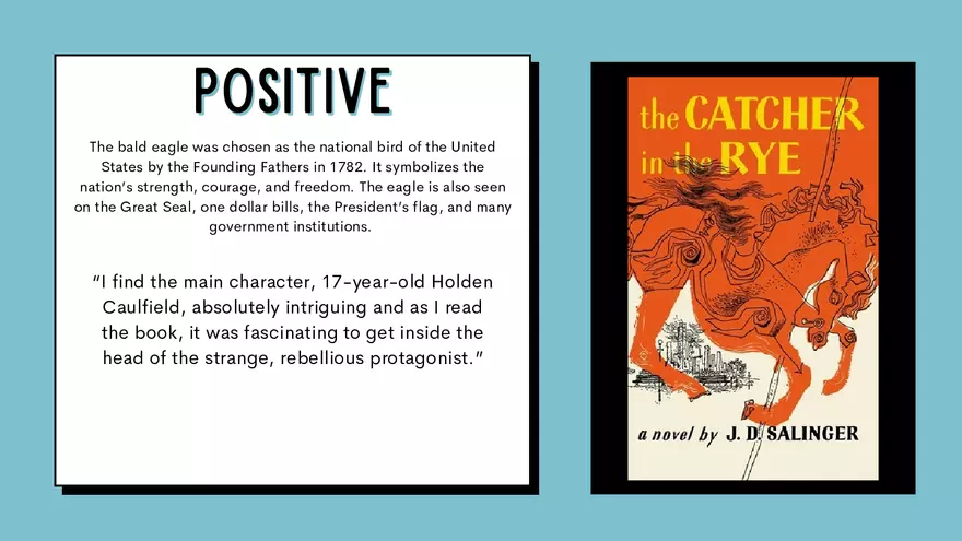 American Symbols Education Presentation in Red and Blue Minimalist Style - Page 4