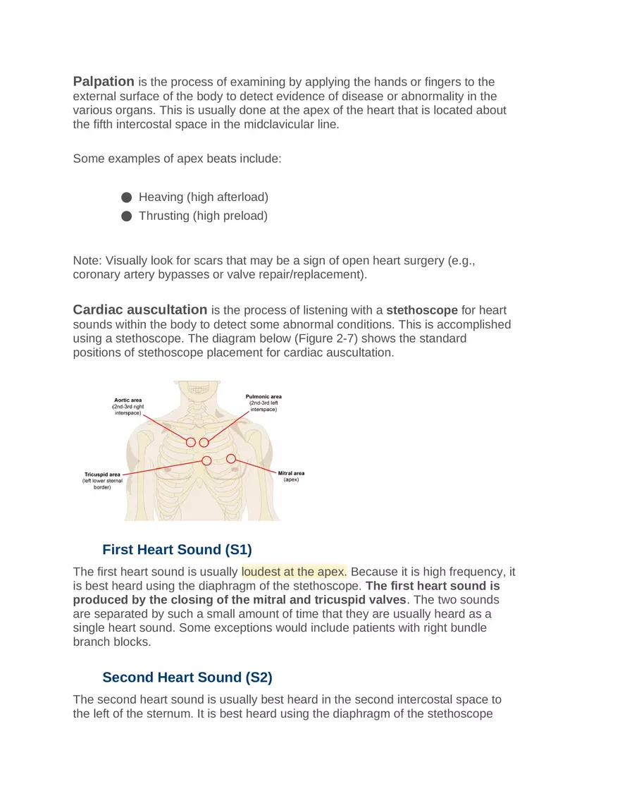 Intro to Cardiology Module 1 Guide Part 3 - Page 1