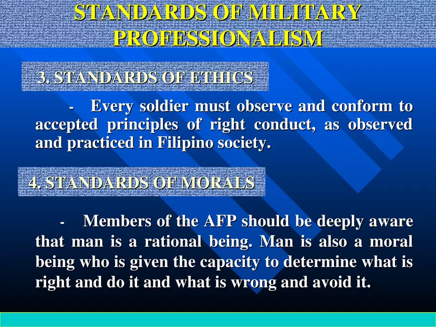 AFP Code of Ethics Lecture 3 - Page 8