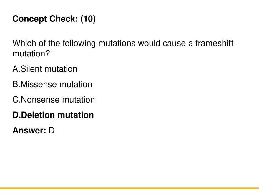 An Introduction to Microbial Genetics Lecture Part 10 - Page 8