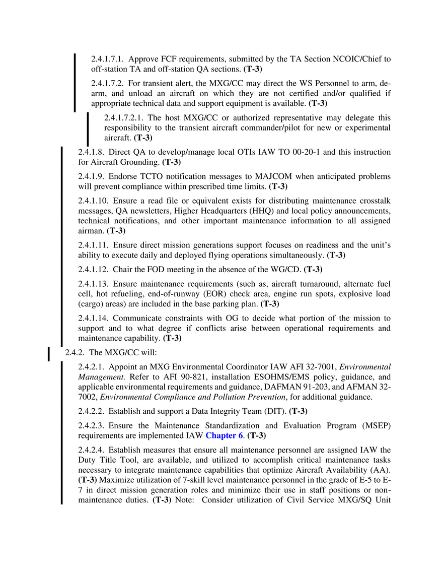 Roles and Responsibilities General - Page 4