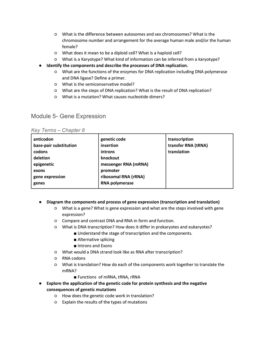 Autosomes and Centromere - Page 2