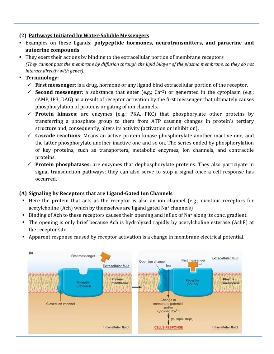 Cell Signaling in Physiology Guide - Page 4