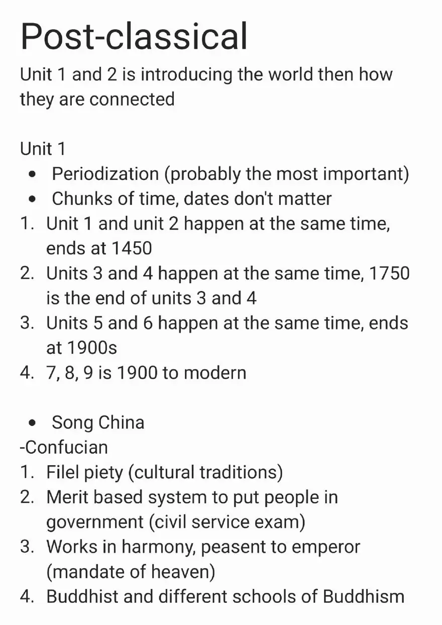 AP History Test Focus Key Units and Question Types - Page 2