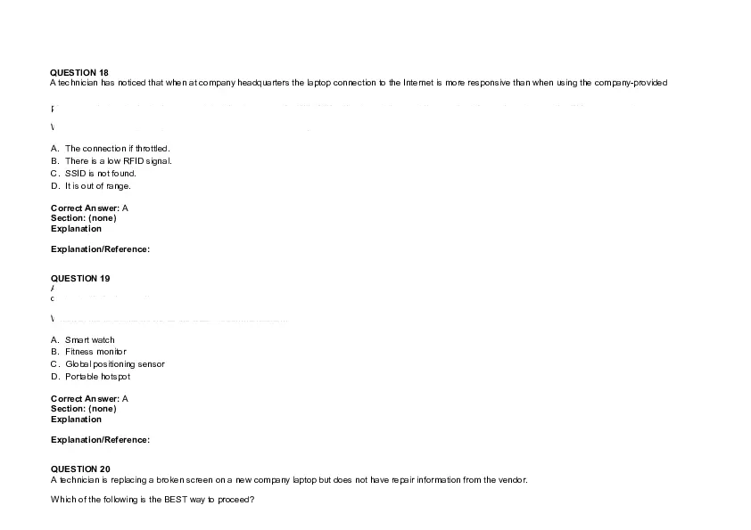 Secure Wireless Network Configuration Simulation Part 3 - Page 1