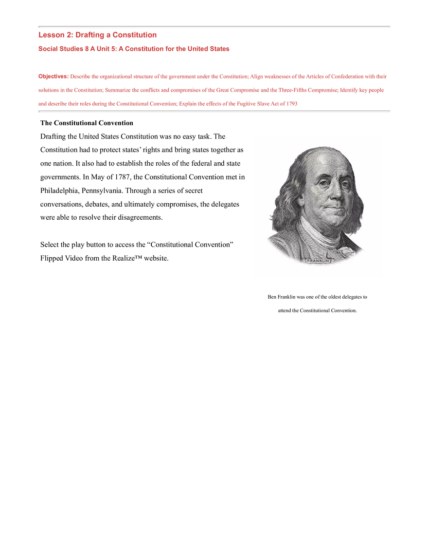 Drafting a Constitution - Page 1