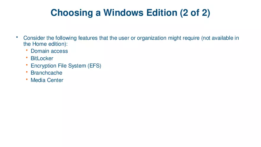 Windows Versions and Customer Service Lecture 2 - Page 2