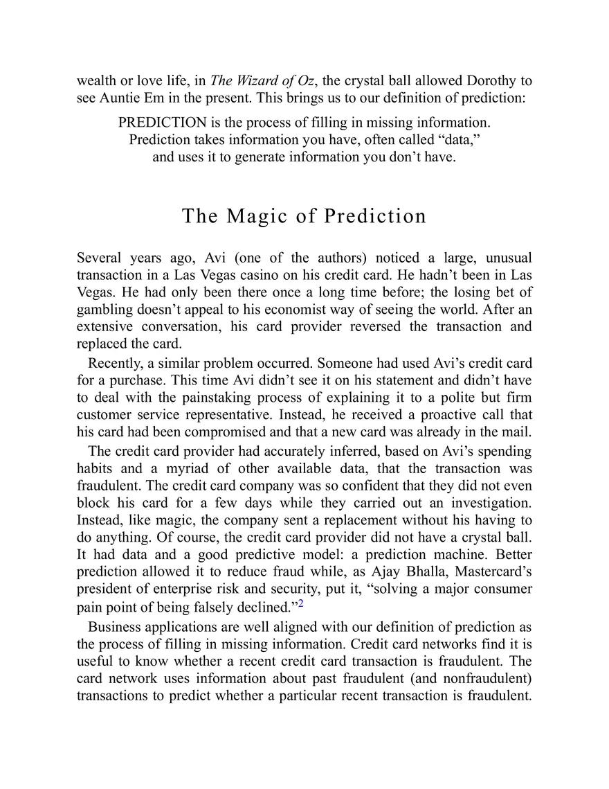 Prediction Machine Magic - Page 2