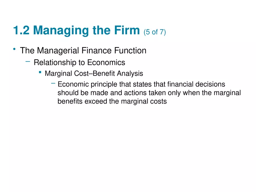 The Role of Managerial Lecture Note 3 - Page 10